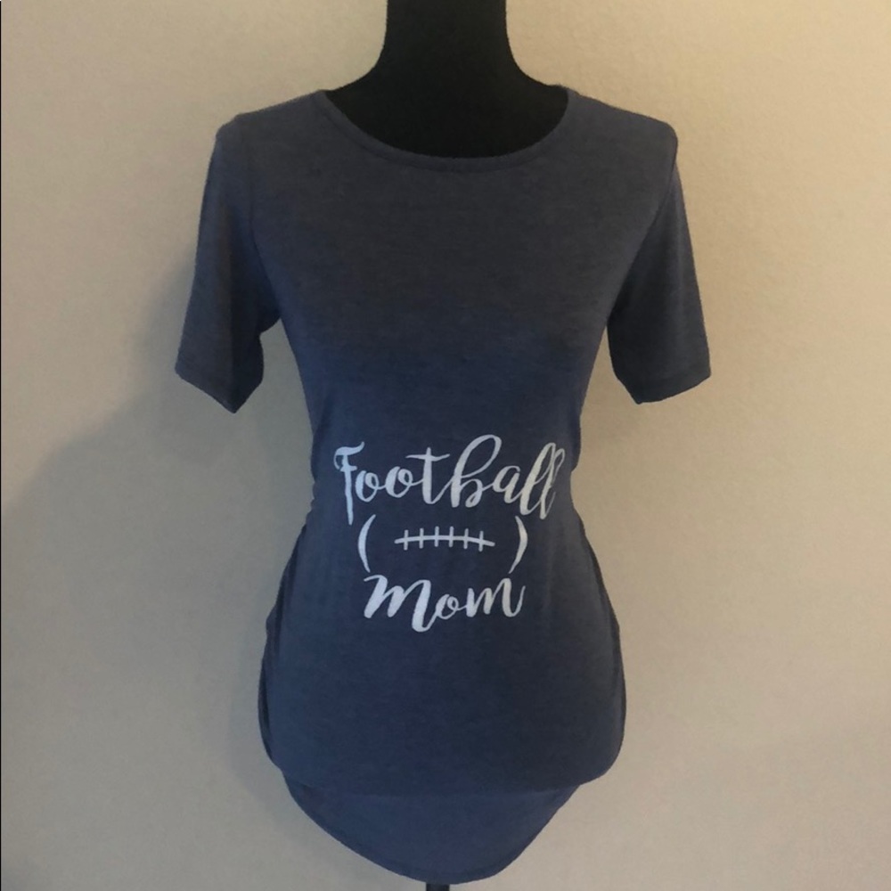 Planet Motherhood FOOTBALL MOM Tee Maternity